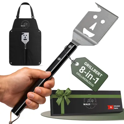 Produktbild von 6-in-1 Grillspatel- und Barbecue-Zubehörset