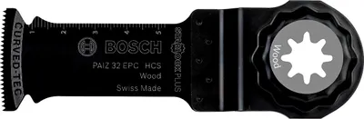Produktbild von Bosch PAIZ 32 EPC, Schnittführung, Holz, 6 cm, 32 mm, 1 Stück(e), Sichtverpackung