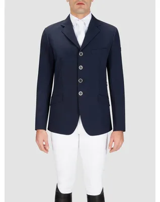 Image de Veste de concours Equiline pour homme Rack, bleu