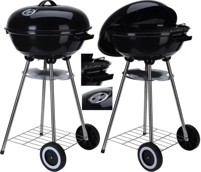 Produktbild von Kugeliger Stahl rex Gartengrill ø 46cm