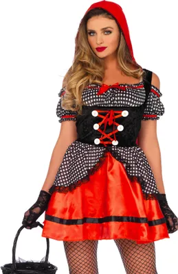 Produktbild von Red Hot Riding Hood Kostüm Größe: S-M
