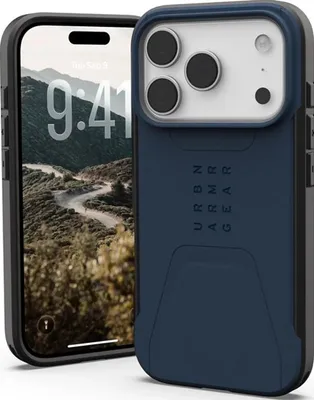 Obrázok produktu pre Urban Armor Gear 114545115555, Ochranný obal, Apple, iPhone 17 Pro, 16 cm (6.3"), Modrá