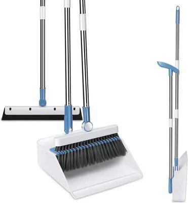 Immagine prodotto di Set di spazzole 3 in 1 per casa, ufficio e ingresso (blu + bianco)