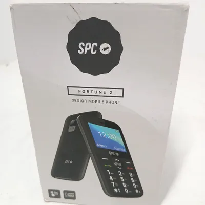 Produktbild von SPC Fortune 2, Balken, Dual-SIM, 5,59 cm (2.2"), 0,08 MP, 1200 mAh, Schwarz