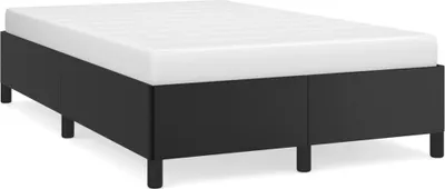 Produktbild von vidaXL Bettgestell Schwarz 120x200 cm Kunstleder