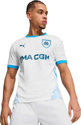 Produktbild von Puma Olympique Marseille Heim Kurzarm-t-shirt Weiß XS Weiß XS