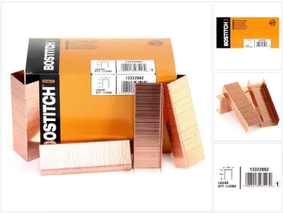 Produktbild von Bostitch Karton Klammern 22 mm Liquor 2000 Stk. für DSA-3522-E / DS-3522-E / MS-3522-E / T541402 ( 1332200Z )