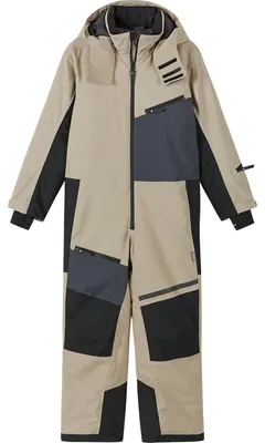 Produktbild von Reima Kinder Babyregenbekleidung Reimatec Winter Overall, Skaulo Beige 128 cm