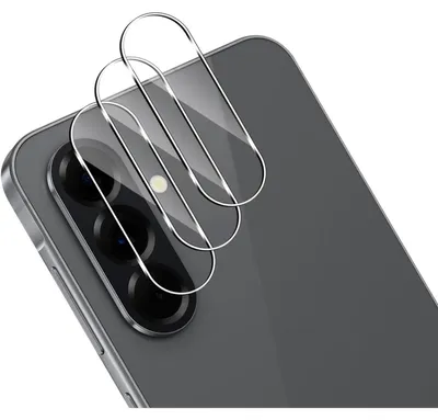 Produktbild von Kameraschutz für Samsung Galaxy A56 5G, 3 Stück, Panzerglas, Linsenschutz, kratzfest, HD-klar