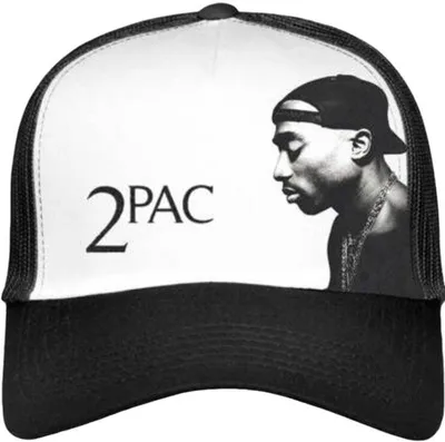 Produktbild von 2Pac Profile Photo Deckel Black & White UNI