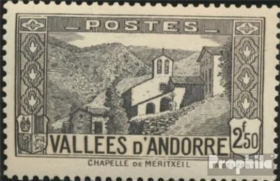 Produktbild von Briefmarken Andorra - Französische Post 1937 Mi 74 postfrisch Landschaften