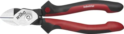 Produktbild von Wiha Z 18 0 02, Diagonale Zange, Stahl, Schwarz, Rot, 200 mm, 20,3 cm (8"), 363 g