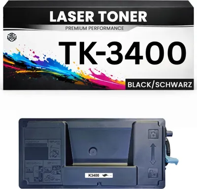 Produktbild von Toner TK-3400 für Kyocera Schwarz TK3400 hochwertige Alternative für Kyocera ECOSYS MA4500fx, MA4500x, PA4500x
