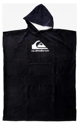 Produktbild von Hoody Towel - Surf-Poncho für Herren in Schwarz