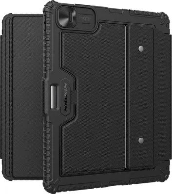 Produktbild von Nillkin, iPad Pro 13" (2024) Bumper-Tastatur-Etui beleuchtet, Schwarz
