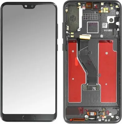 Produktbild von OEM - OLED Display Touchscreen Bildschirm Rahmen Schwarz für Huawei P20 Pro