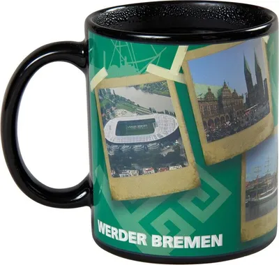 Produktbild von SV Werder Bremen Kaffeebecher Tasse "Polaroid Magic "