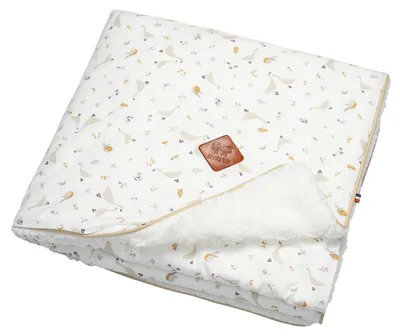 Image de Pour enfants, couverture Sidonia - 100 x 70 cm - Blanc | par SEVIRA KIDS