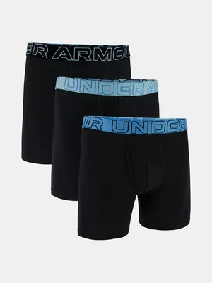 Produktbild von Under Armour Herren-Boxershorts M Ua Perf Baumwolle 6In - 3er-Pack 1383889-003__SM