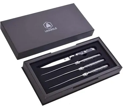 Immagine prodotto di Laguiole Steakmesser-Set 4tlg. mit Harzgriff