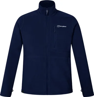 Dunkelblaue Berghaus Activity Polartec InterActive Fleecejacke mit durchgehendem Reißverschluss und Brusttasche mit Reißverschluss