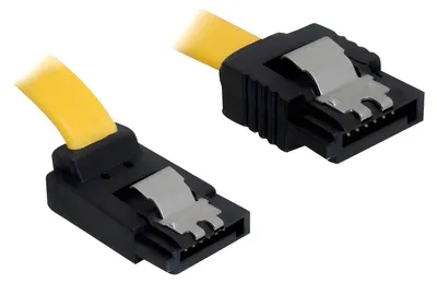 Produktbild von DeLOCK 0.2m SATA Cable, 0,2 m, Gelb