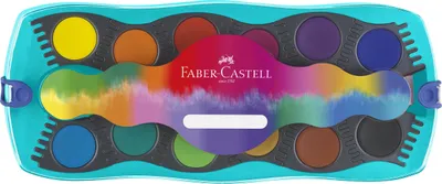 Produktbild von Faber-Castell 125003, Schwarz, Blau, Bronze, Grün, Ocker, Orange, Pink, Rot, Türkis, Violett, Gelb, Hart, 1 Stück(e)
