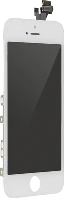 Image de Écran de remplacement compatible avec Apple iPhone SE / 5S, écran prémonté - Blanc