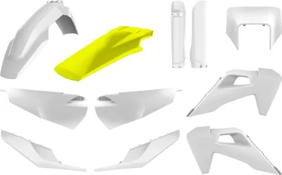 Zdjęcie produktu dla Zestaw plastikowy POLISPORT - kolor OEM Husqvarna TE/FE