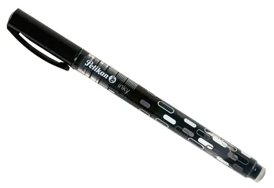 Obrázok produktu pre Pelikan 400191618, Guľôčkové pero s vrchnákom, Čierna, Čierna, 0,5 mm, 10 kusov, Nemecko