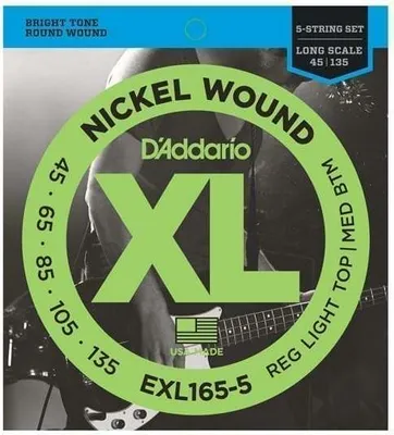 Obrázek produktu pro D'Addario EXL165-5 Struny pro 5-strunnou baskytaru