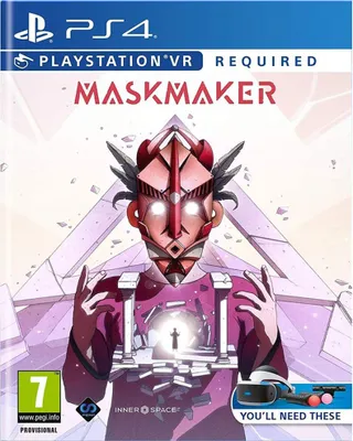 Produktbild von Perp Maskmaker, PlayStation 4, RP (Rating Pending), Physische Medien, Virtual Reality (VR)-Headset erforderlich