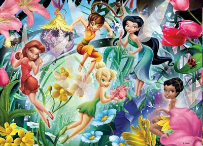 Immagine prodotto di Ravensburger 10969 - Disney Fairies Blumenzauber - 100 Teile Puzzle