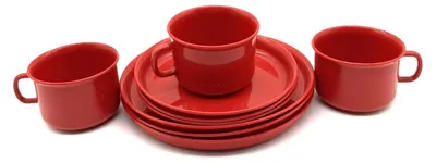 Productafbeelding van 3-delige serviesset voor kinderen, ontbijtset, servies, koffieset