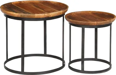 Produktbild von Couchtische Brüssel, 2er-Set - Holz