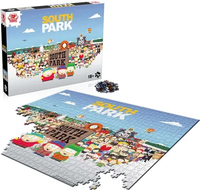 Produktbild von Winning Moves South Park Puzzle (1000 Teile)