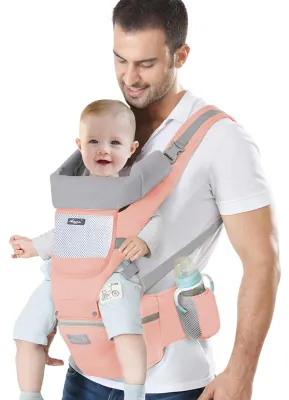 Produktbild von Ergonomische Babytrage mit Hüftsitz, verstellbar, 3-20 kg, für Kleinkinder