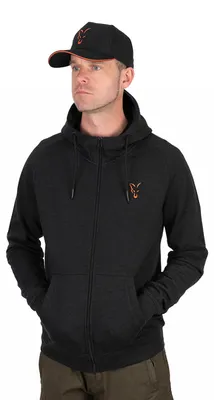 Immagine prodotto di Fox Fishing Mikina Collection LW Hoody Nero/Arancione 3XL