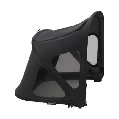 Produktbild von Bugaboo Breezy Sonnendach - Fox / Cameleon 3 / Lynx - Midnight Black | Zubehör pro Marke