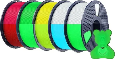 Obrázek produktu pro vlákno pro 3D tiskárny, materiál PETG, světelná funkce, PETG MIX 4, PETG MIX 4