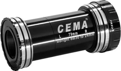 Imagen del producto de Cema Bbright 46 de acero inoxidable, rodamientos Shimano, color plateado, 79 mm, color plateado, 79 mm