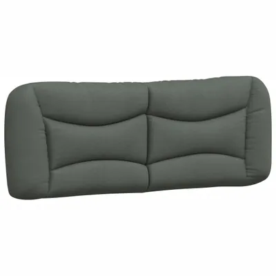 Produktbild von vidaXL Kopfteil-Kissen "Hvar" Dunkelgrau 140 cm Stoff
