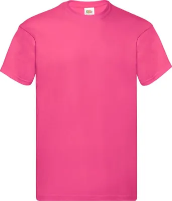 Produktbild von Herren T-Shirt Original-T - Fuchsia, XL