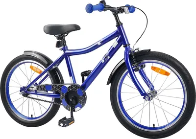 Immagine prodotto di vidaXL Bicicletta per bambini 18 pollici per bambini dai 5 ai 7 anni Blu scuro