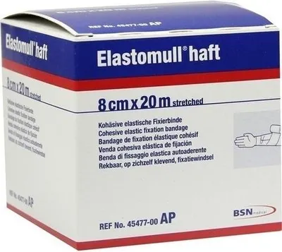 Produktbild von ELASTOMULL haft 8 cmx20 m Fixierbinde