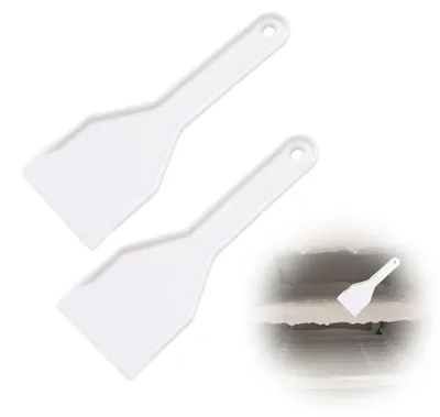 Image de Dégivreur pour congélateur, lot de 2, en plastique, blanc, pour usage domestique et automobile