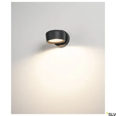 Produktbild von SLV 1002903 ESKINA SPOT Outdoor Wand- und Deckenaufbauleuchte anthrazit IP65 dimmbar