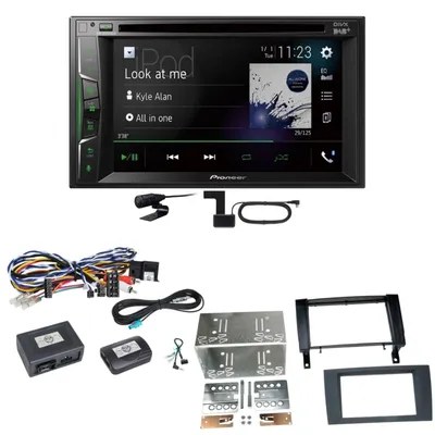 Produktbild von Pioneer AVH-A3200DAB Bluetooth Digitalradio Einbauset für Mercedes SLK R171