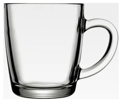 Produktbild von Teeglas Glasbecher mit Henkel, 340 ml, 2 Stück