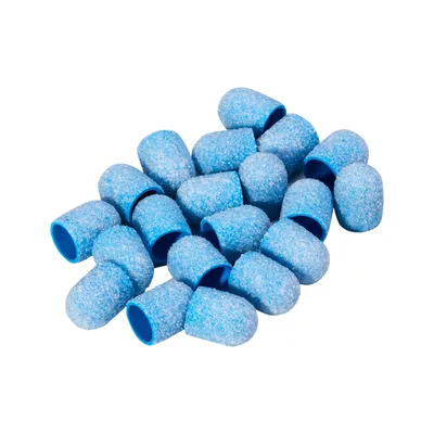 Obrázok produktu pre Exo Blue Med Abrasive Cap 10Mm /60 20St Med Cap